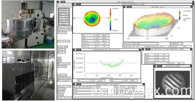 Prisma de vidrio óptico Bk7 de alta calidad